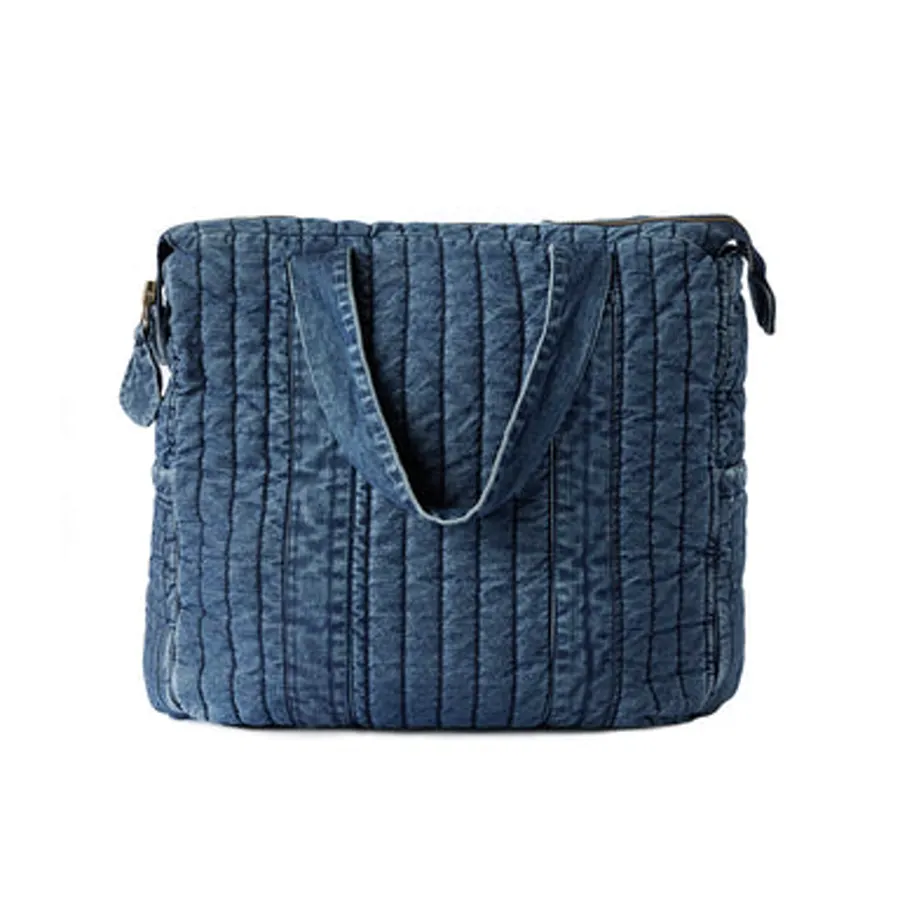 Bolsa jeans matelassê